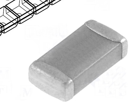 10uF/16V, Condensator ceramic, Multilayer, SMD, 1206, KEMET