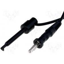 Cablu de masurare, banana clips, negru, 0.95m, 10A, PPOM36/B