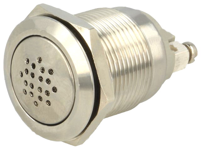 Semnalizator acustic, buzer, 6-36VDC, 85dB, M19, GQ19B-M, ONPOW