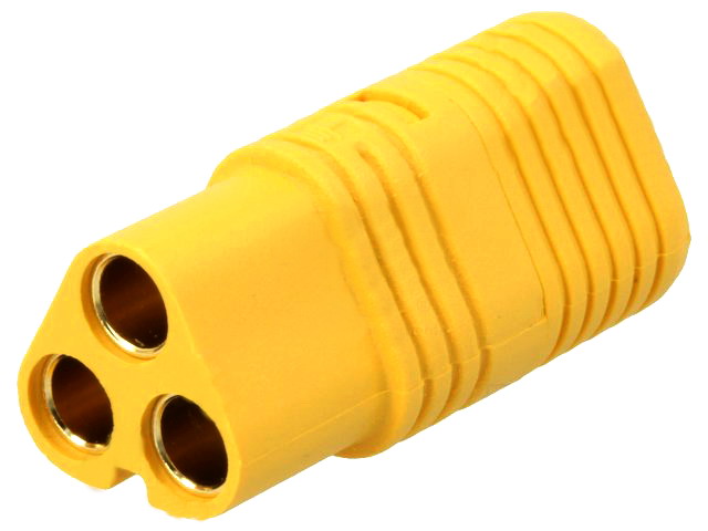 Mufa alimentare DC; MT60; mama; 3 PINI; pe cablu; lipite; 60A; 500V; MT60-F