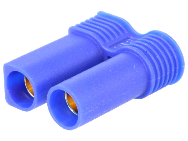 Mufa alimentare DC; 40A, 500V, mama; 2 PINI; pe cablu; contacte aurite, EC5-F