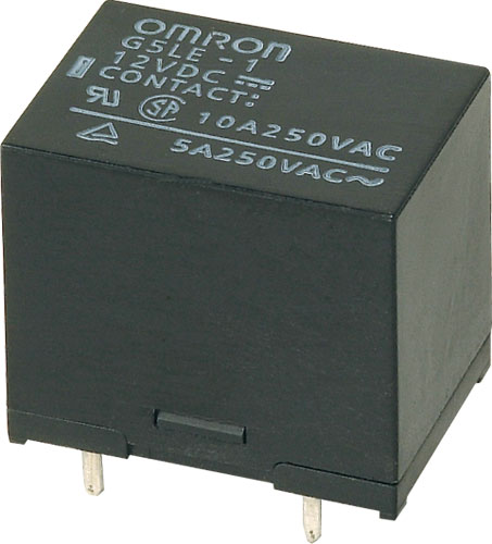 Releu 5VDC, SPDT, 10A, G5LE-14-5, OMRON