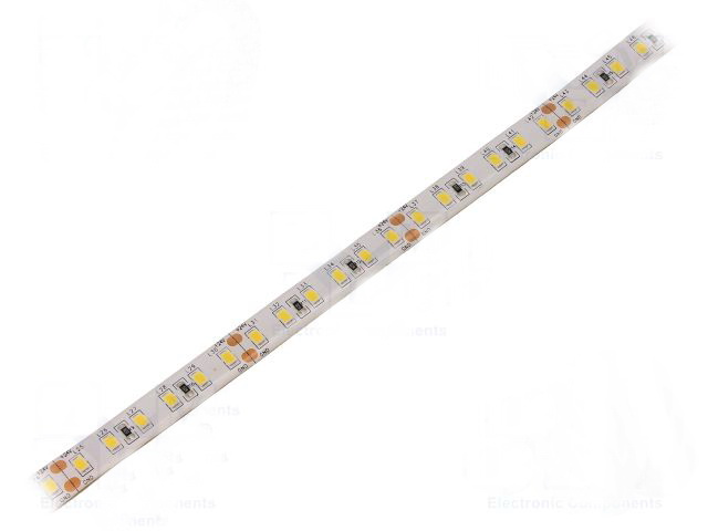 Banda LED; alb rece; 120LED/m; SMD; 24V; 2835; 24W/m, IP65; HH-50KTI-2835GWAA