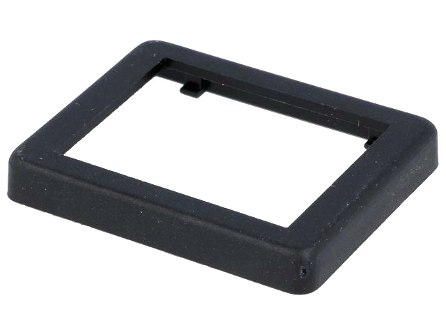 Cadru negru, comutatoare, intrerupatore, F1025MOAAA, BULGIN