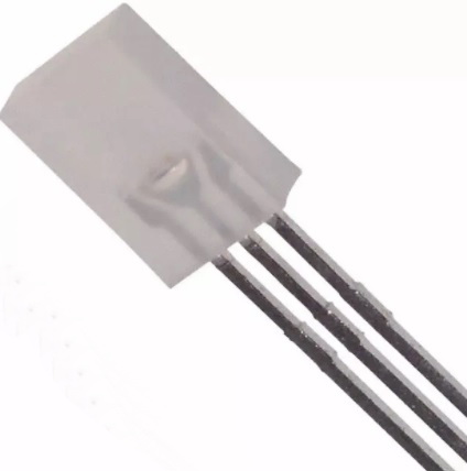 Led bicolor, ROSU, VERDE, dreptunghiular, 5.4x2.4mm, CC, HLMP-0800, AVAGO