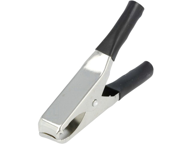 Crocodil 15A, lungime 65mm, negru, CRCLBL-06