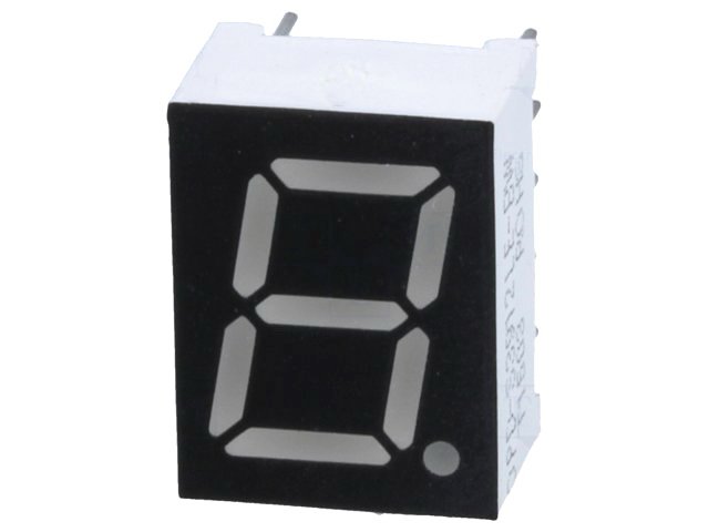 Display led, 9.9mm, rosu, AC, OPD-S3912LE-BW