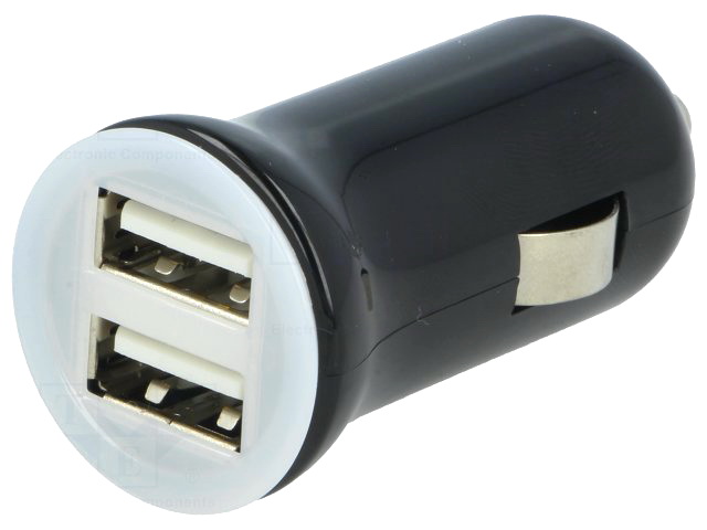 Alimentator auto, 12-24V, dual, USB 5V, 2x2.1A, A13-180A