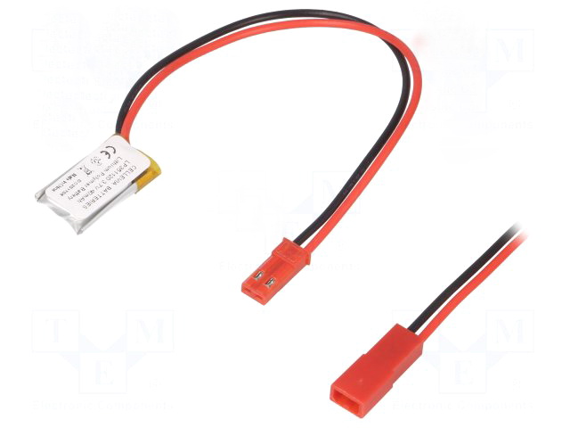 Acumulator 3.7V, Li-Po; 190mAh; 4x20x30mm, ACCU-LP402030/CL