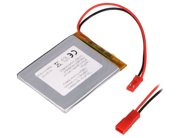 Acumulator 3.7V, Li-Po; 1400mAh; 4.5x50.5x63.5mm, ACCU-LP405063/CL