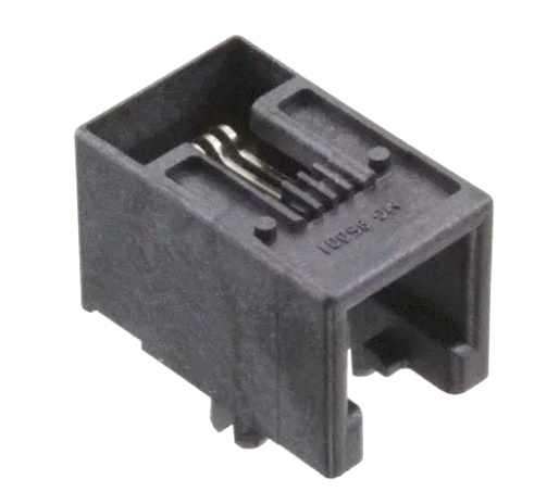 Mufa soclu,Soclu; RJ9; PIN: 4; Cat: 3; profil jos; Dispunere: 4p4c; 5501-2441, MOLEX