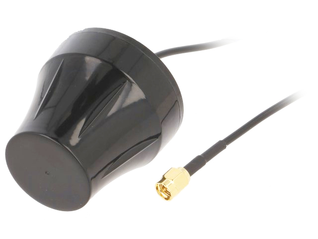 Antena GSM, 3G, 4G, LTE, 2dB, SMA tata, cablu 3m, GSM-ANT058