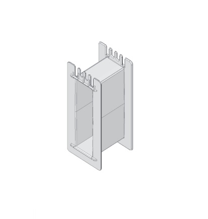 Suport ferita, E71/33/32-3C90, vertical, WE-3759