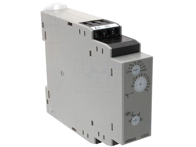 Timer, 4 mod functionare, 240VAC, 0.1s-1200h, 8 pini, H3DK-S1, OMRON