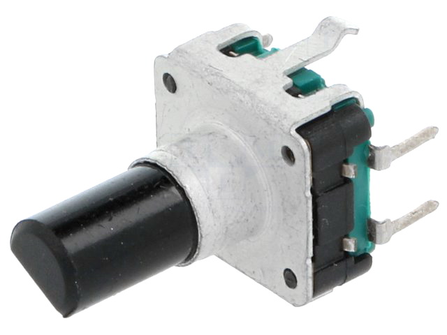 Encoder orizontal 12mm, switch, 2 canale, 12PPR, PEC12-4020F-S0012
