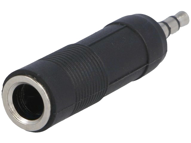 Adaptor jack 6.35mm, mama, jack 3,5mm, tata, stereo, AC-005