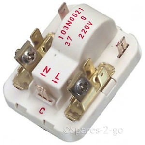 Releu universal, pornire motor, 25 ohm, papuc 4.8mm, 103N0021, DANFOSS