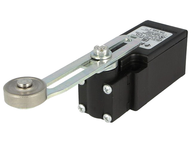Limitator sfirsit de cursa, cu lamela, si rola, NO, NC, FR-555-1, PIZZATO ELETTRICA