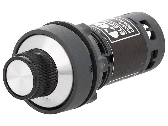 Potentiometru, 1K, multitură, 22mm, IP65, CM22, orificiu montare Ø22.5mm, CM22-R1K-MT