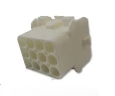 Carcasa conector, 12POS, receptacle, MATE-N-LOK, 6.35mm, 350783-1, TE Connectivity