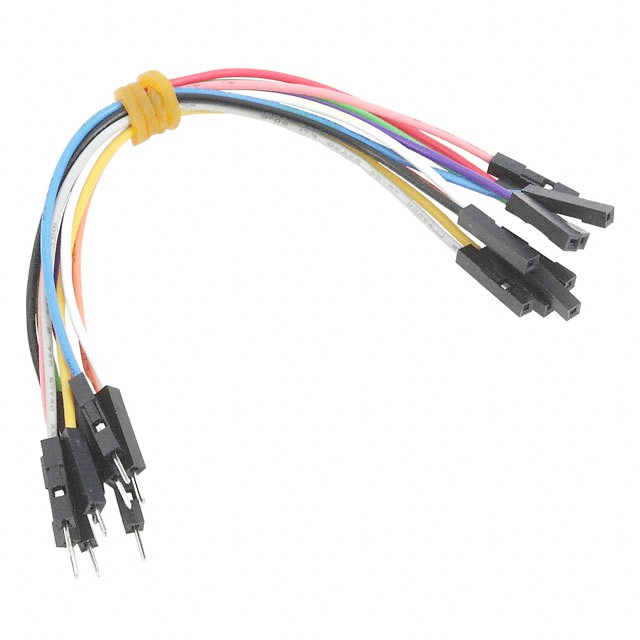 Fire test, conexiune, tata-mama, 10 buc, 150mm, MIKROE-512, MIKROELEKTRONIKA