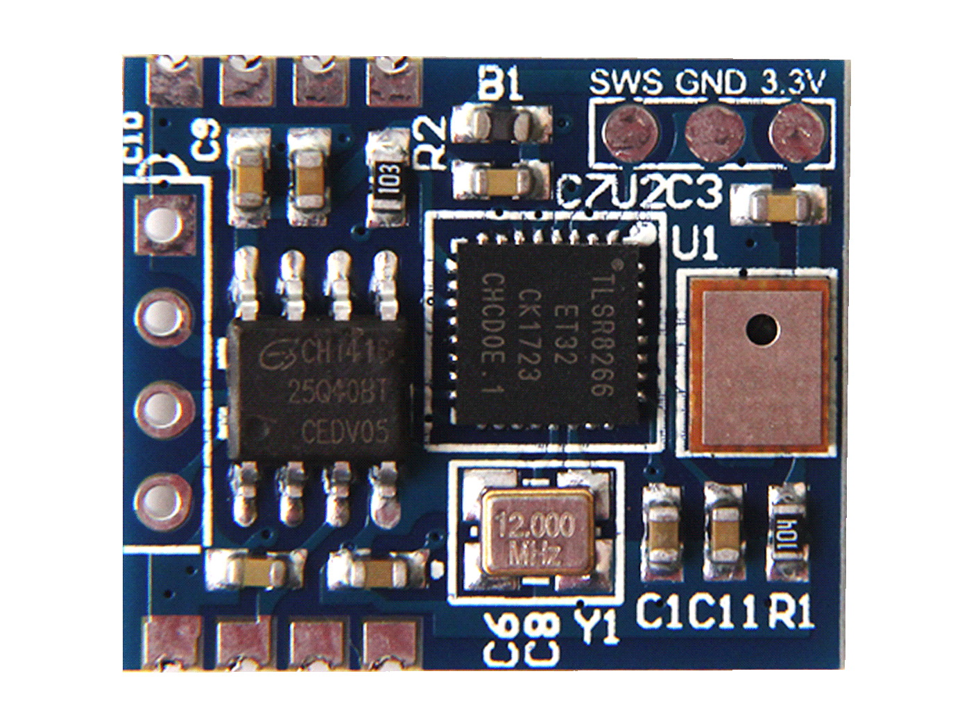 Heelight Core, modul recunoastere comenzi acustice, TLSR8266, iesire UART 3.3V, 102991005, Seeed
