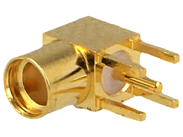 MMCX-11, Soclu; MMCX; mamă; în unghi, aurit