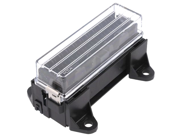 Cutie suport sigurante auto, 19mm, 225A, 32V, 16 pozitii, MTA0100655