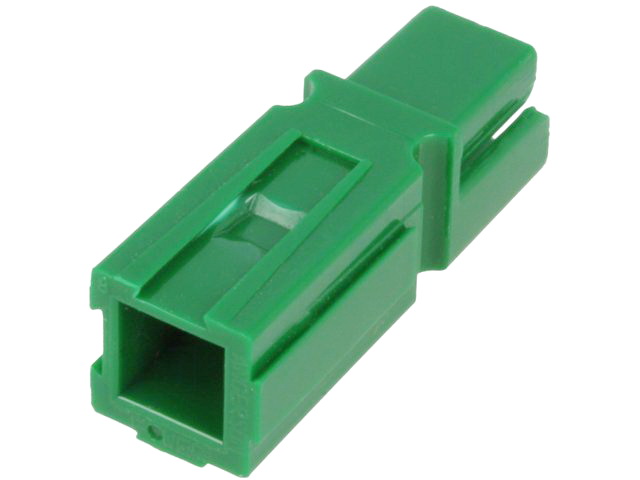 Conector 15/30A, cablu-cablu, hermafordit, verde, 1 buc, 1130-0100-05