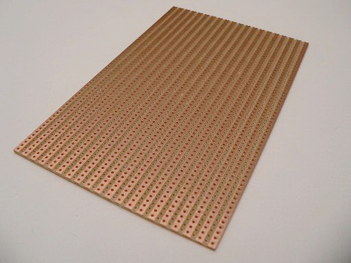 Placa cablaj test, linii, 160x100mm, pas 5.08mm, H5SR160