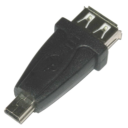 Adaptor USB A soclu, USB B mini mufa; ADAP628