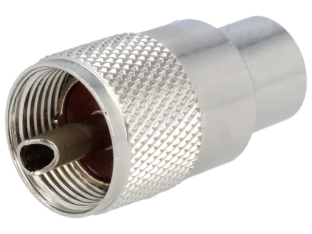 Mufa UHF, PL259, pt cablu RG59, PL259-6