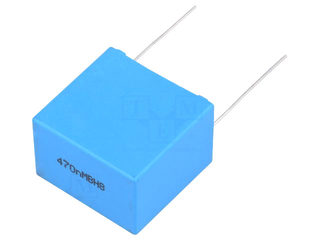 100nF/760VAC, condensator polipropilena, X1, PHE, RM22.5, KEMET