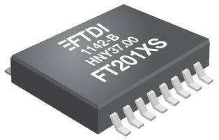 FT201XS, IC, I/F, USB2.0 FS TO I2C, 16SSOP