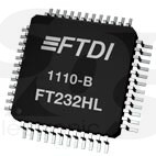 FT232HL-R, USB-UART, FIFO, MPSSE; High Speed, FTDI