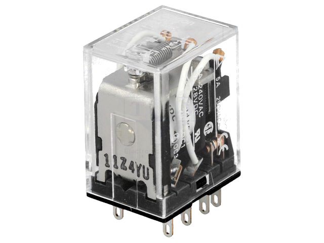 Releu 24VDC, 5A, 3PDT, MY3-24VDC, OMRON
