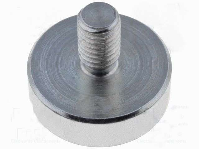 Magnet permanent, neodim, 25N, 10x4.5mm, GN50.3-ND-10-M4, ELESA+GANTER