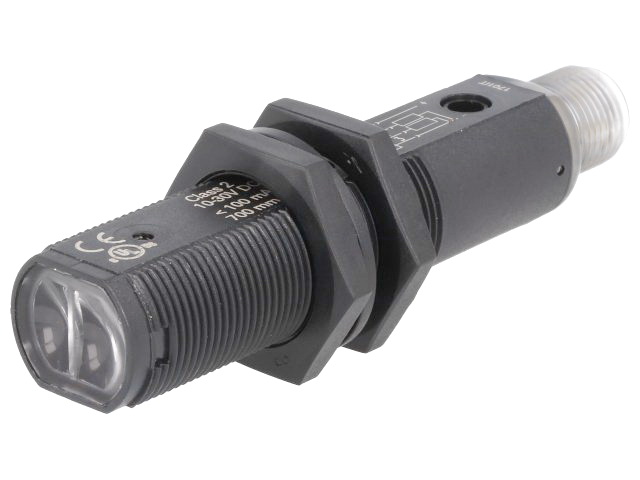 Senzor fotoelectric optic, M18, reflexiv, DARK-ON, 0.7m, PNP, 18KF-PA-1PE-S4-C, BALLUFF