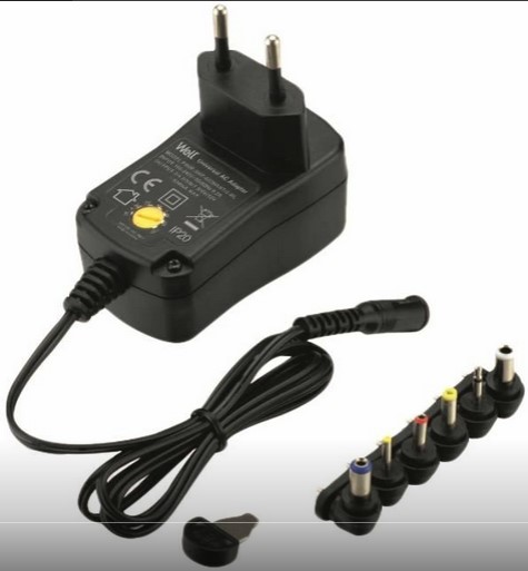 Alimentator 3V, 4.5V, 5V, 6V, 7.5V, 9V, 12V, 0.6A, 6 mufe, 7.2W, SMP-600MA/6T