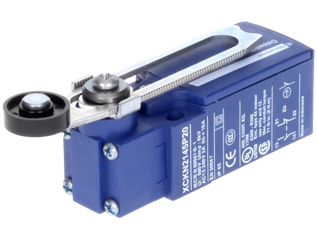 Limitator cursa, cap maneta reglabil, SPDT, 10A, 1NO, 1NC, IP65, XCKN2145P20, SCHNEIDER ELECTRIC