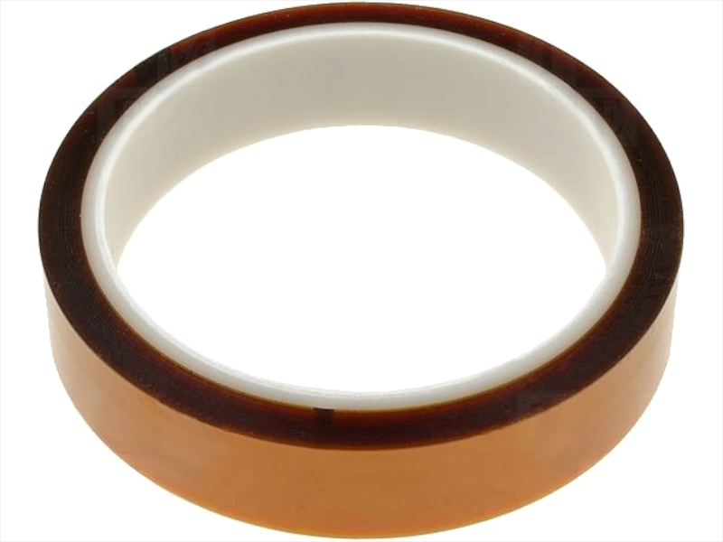 Banda izolatoare, 250C, acoperire componenta PCB, lipire val, poliamida, 6.5kV, 19mmx33m, POLYHT-19MM