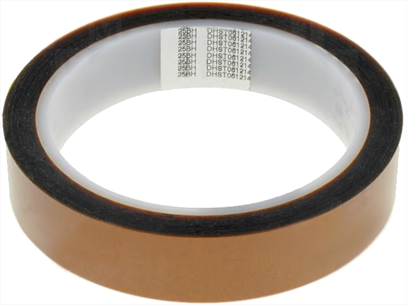 Banda izolatoare, 250C, acoperire componenta PCB, lipire val, poliamida, 6.5kV, 20mmx33m, POLYHT-20MM