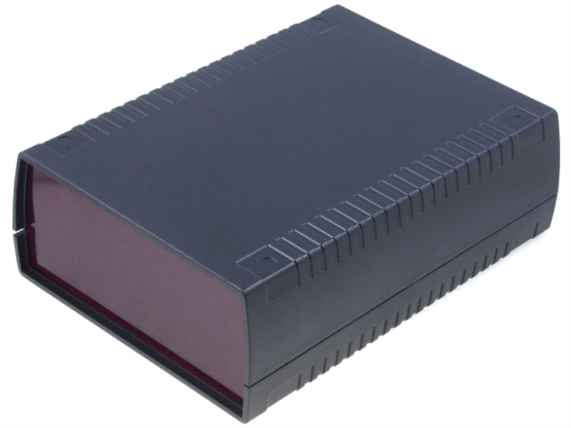 Cutie plastic, 136x185x60mm, neagra, Z-112F