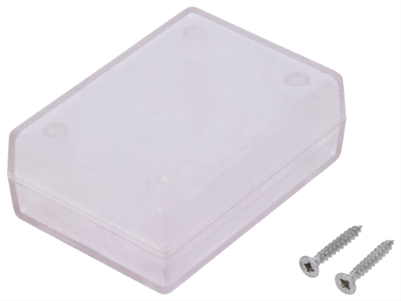 Cutie ABS transparenta, 48x67x25mm, Z-24AP-ABS