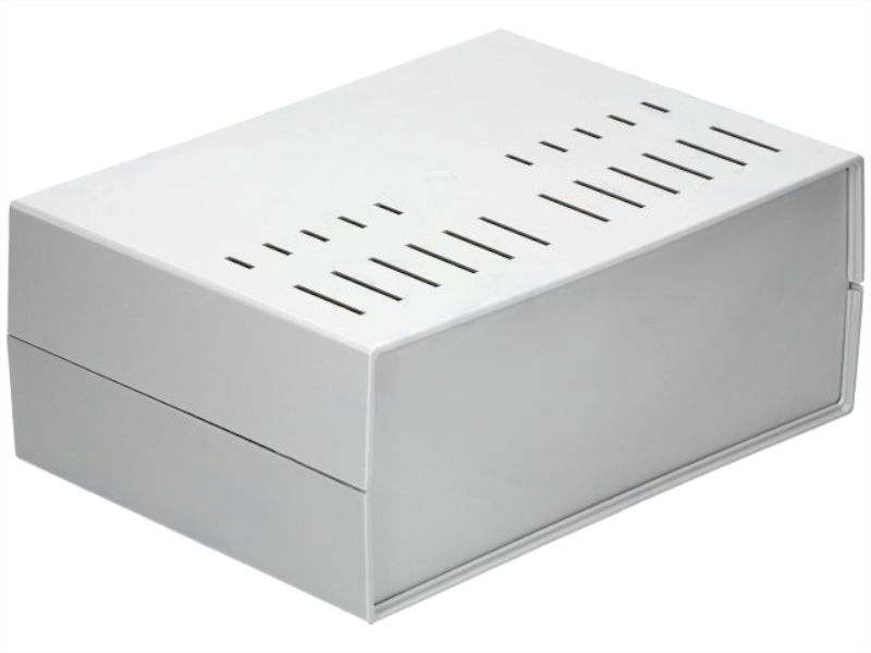 Cutie plastic, 294x217x120mm, panou, aerisire, gri, Z-39/J, KRADEX