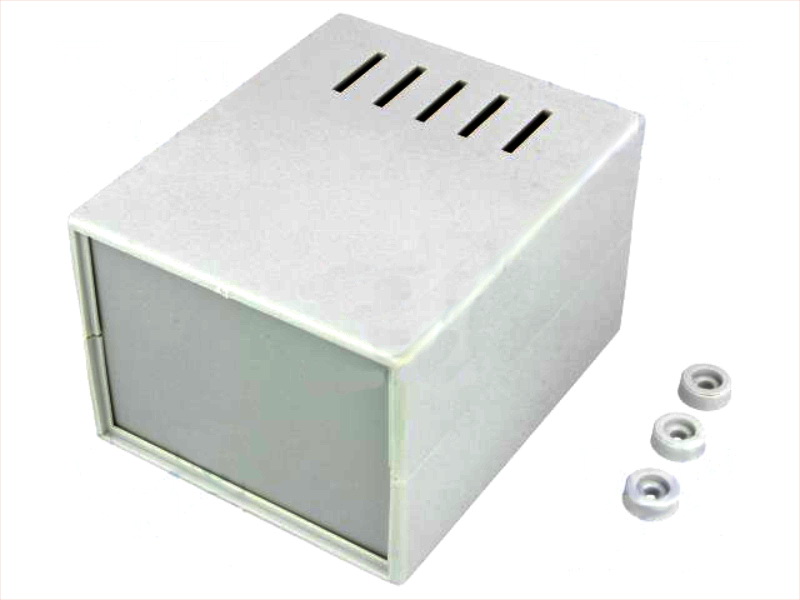 Cutie plastic, 90x110x68mm, gri, panou, Z-3AW/J