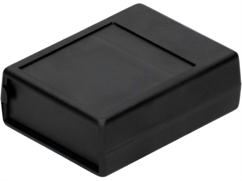 Cutie plastic, 63x83x30mm, neagra, Z62-ABS