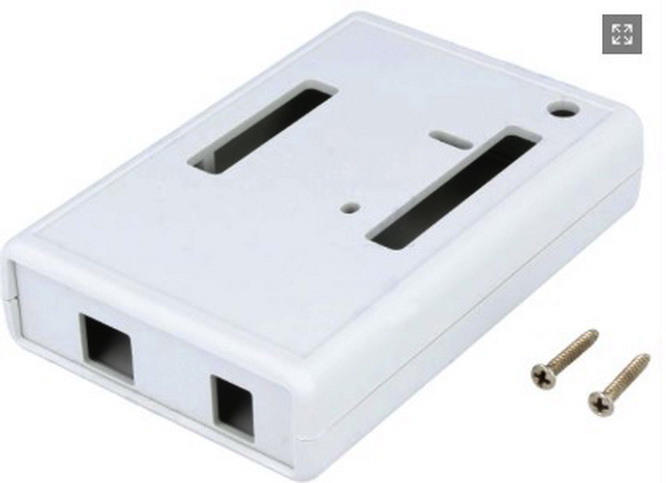 Cutie plastic, 75x110x25mm, gri, pentru Arduino, HM-1593HAMUNOGY