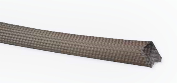 Tresa; fibra sticla cu acril, 8...15mm, aurit, -55...538°C, THERMOJ-S-G-8-30