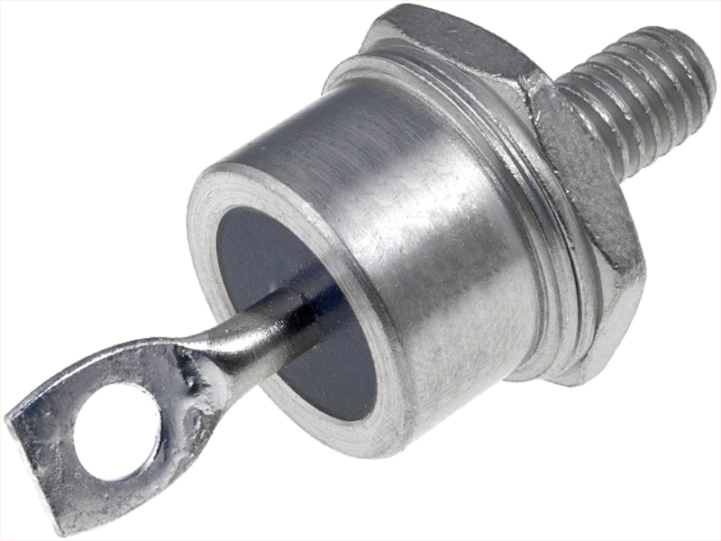 D42-32-08-R0, Dioda redresoare cu surub, anod la surub, 32A, 800V, DO5, KUBARA LAMINA